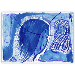 o. T. &ndash; Aquarell und Filzstift auf Papier, 29&nbsp;cm&nbsp;x&nbsp;21&nbsp;cm, 1998. Kat.&nbsp;Nr.&nbsp;0242