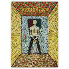 10 Jahre &ndash; Acryl auf Leinwand, 50&nbsp;cm&nbsp;x&nbsp;70&nbsp;cm, 2009. Kat.&nbsp;Nr.&nbsp;0183