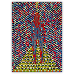 o. T. &ndash; Acryl auf Leinwand, 50&nbsp;cm&nbsp;x&nbsp;70&nbsp;cm, 2009. Kat.&nbsp;Nr.&nbsp;0182