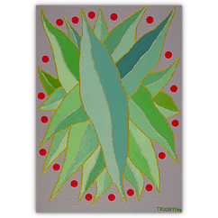 o. T. &ndash; Acryl auf Leinwand, 50&nbsp;cm&nbsp;x&nbsp;70&nbsp;cm, 2009. Kat.&nbsp;Nr.&nbsp;0180