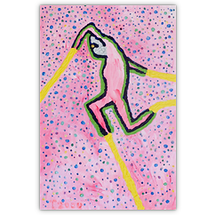 o. T. &ndash; Acryl auf Karton, 20&nbsp;cm&nbsp;x&nbsp;30&nbsp;cm, 2000. Kat.&nbsp;Nr.&nbsp;0134