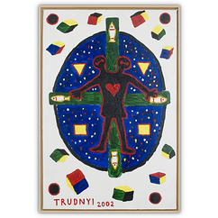 o. T. &ndash; Acryl auf Leinwand, 59&nbsp;cm&nbsp;x&nbsp;89&nbsp;cm, 2002. Kat.&nbsp;Nr.&nbsp;0145