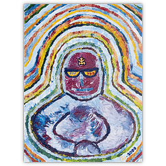 Paradox &ndash; Acryl auf Karton, 30&nbsp;cm&nbsp;x&nbsp;40&nbsp;cm, 2000. Kat.&nbsp;Nr.&nbsp;0113