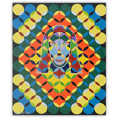 o. T. &ndash; Acryl auf Karton, 50&nbsp;cm&nbsp;x&nbsp;60&nbsp;cm, 2004. Kat.&nbsp;Nr.&nbsp;0122