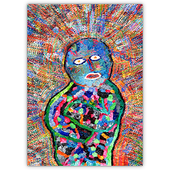 o. T. &ndash; Acryl auf Hartfaser, 50&nbsp;cm&nbsp;x&nbsp;70&nbsp;cm, 2000. Kat.&nbsp;Nr.&nbsp;0066