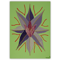 o. T. &ndash; Acryl auf Leinwand, 50&nbsp;cm&nbsp;x&nbsp;70&nbsp;cm, 2009. Kat.&nbsp;Nr.&nbsp;0181