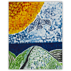 o. T. &ndash; Acryl auf Papier, 25&nbsp;cm&nbsp;x&nbsp;40&nbsp;cm, 1994. Kat.&nbsp;Nr.&nbsp;0211