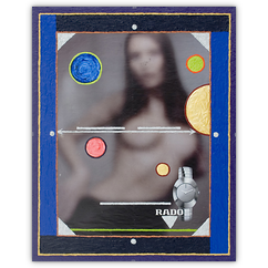 o. T. &ndash; Acryl auf Hartfaser, 28&nbsp;cm&nbsp;x&nbsp;35&nbsp;cm, 2004. Kat.&nbsp;Nr.&nbsp;0131