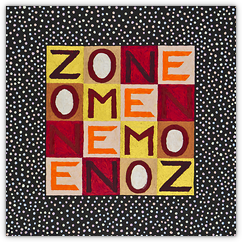 ZONE &ndash; Acryl auf Leinwand, 50&nbsp;cm&nbsp;x&nbsp;50&nbsp;cm, 2013. Kat.&nbsp;Nr.&nbsp;0228