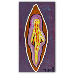 o. T. &ndash; Acryl auf Sperrholz, 25&nbsp;cm&nbsp;x&nbsp;50&nbsp;cm, 2011. Kat.&nbsp;Nr.&nbsp;0237